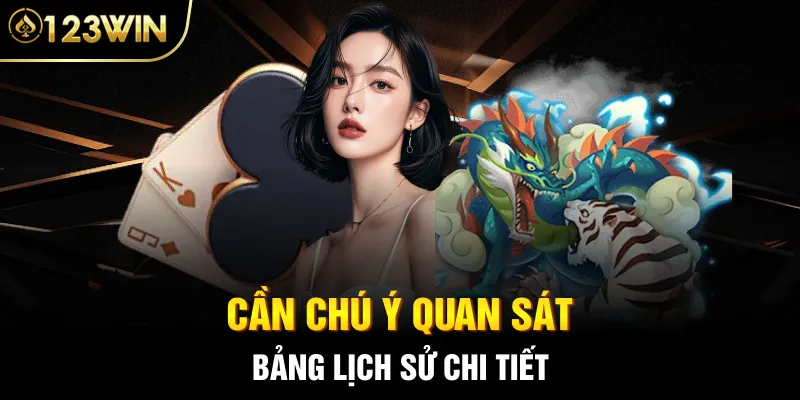 Cần chú ý quan sát bảng lịch sử chi tiết