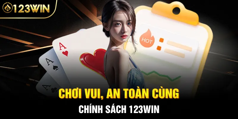 Chơi vui, an toàn cùng chính sách 123Win