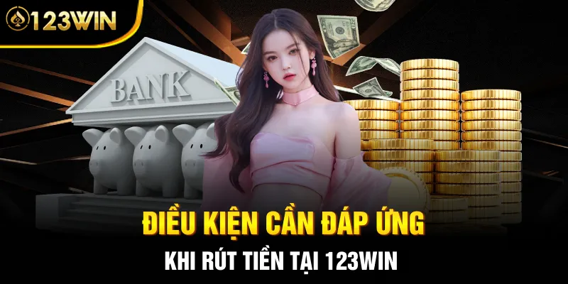 Điều kiện cần đáp ứng khi rút tiền tại 123WIN