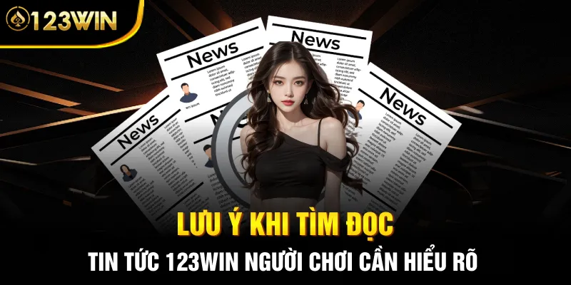 Lưu ý khi tìm đọc tin tức 123WIN người chơi cần hiểu rõ